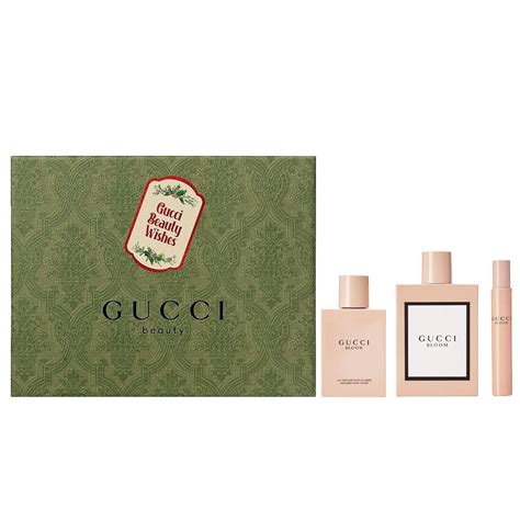 gucci bloom gift sets|gucci bamboo gift set sale.